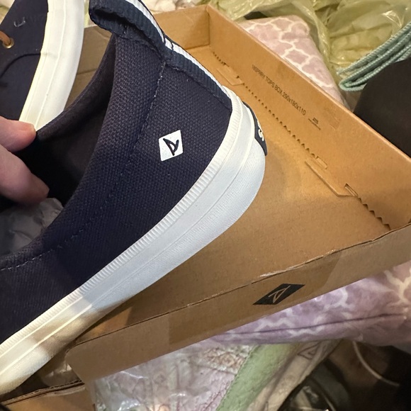 Sperry Women’s Top Sider with Tan Laces - Picture 5 of 6